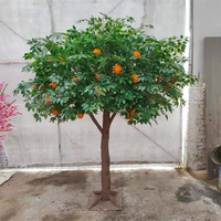 Citrus Arbre Artificiel Personnalisé Orange Bonsaï Arbre Fruitier Paysage Jardin Centre Commercial Restaurant Décoration