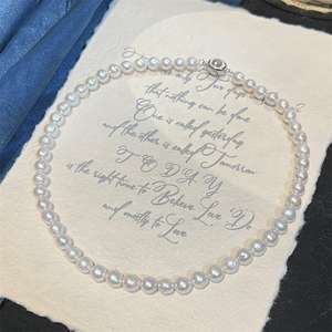 Collier <span class=keywords><strong>de</strong></span> perles baroques d'eau douce en <span class=keywords><strong>argent</strong></span> sterling 925 plaqué <span class=keywords><strong>or</strong></span> 14 carats pour la vente en gros GPN25 - Product Image 2