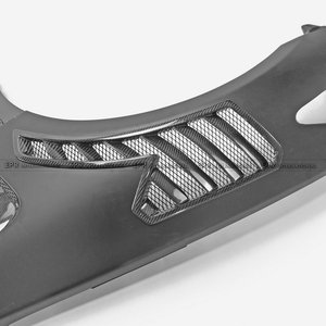 Guardabarros Delantero de Fibra de Carbono con Ventilación Delantera Tipo ATTK de Lujo para Infiniti G37 Coupé EPR (con Ventilación Superior) - Fácil Instalación para 2012-2021 - Product Image 6