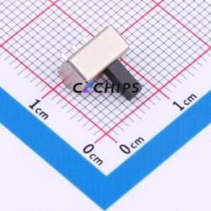 SK-12D15-G050 Slide Switch SMD,8.6x4.5x4.7mm Switch Single Pole Double Throw Rectangle Pin Header Gull Wing Type 8.6mm - Product Image 1