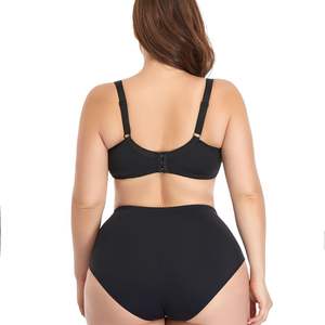 Ensemble <span class=keywords><strong>de</strong></span> soutien-gorge et culotte en dentelle pour femme, sous-vêtements <span class=keywords><strong>de</strong></span> grande taille - Product Image 4