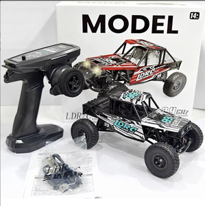 Mini Vehículo Todoterreno RC <span class=keywords><strong>LDR</strong></span>/C 2.4GHz 4WD RTR Escala 1/18 LD18499 con Luces LED Funcionales y Batería Recargable para Carreras - Product Image 6