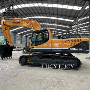 รถขุดฮุนได 300LC-9S มือสอง ปี 2023 ผลิตในเกาหลีใต้ พร้อมมอเตอร์และปั๊ม น้ำหนักใช้งาน 29.99 ตัน ขายที่เซี่ยงไฮ้ - Product Image 4