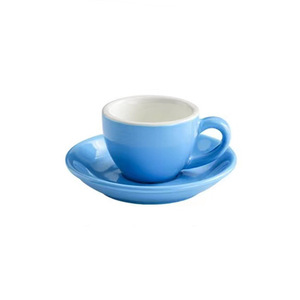 Tasses et soucoupes à expresso en <span class=keywords><strong>porcelaine</strong></span> <span class=keywords><strong>italienne</strong></span> épaissie et isolée, 75cc - Product Image 6