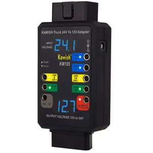 KW105 24V до 12V адаптер для тяжелых грузовиков для X431 для грузовых автомобилей, для тяжелых транспортных средств, и с функцией пробоя OBD - Product Image 6