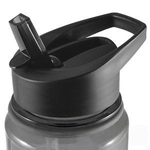 BPA Free Reusable Plastic Water Bottle with Flip Top Lid Sports Water Bottle for Gym Fitness Outdoor Use Easy to Carry - Product Image 3