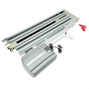Ouvre-porte de garage intelligent électrique 800N pour villa moderne, moteur DC, construction en alliage d'aluminium, support optionnel chaîne/courroie, batterie - Product Image 4