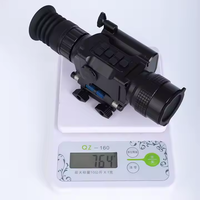 Lunette thermique monoculaire avec télémètre laser, vision nocturne infrarouge, résolution 384x288/640x512, étanche pour la chasse