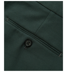 Tailleur boutique hommes britannique <span class=keywords><strong>anglais</strong></span> marié robe de soirée de mariage affaires décontracté personnalisé Double boutonnage plissé respirant <span class=keywords><strong>vert</strong></span> foncé - Product Image 4