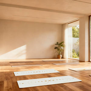 Tapis de yoga <span class=keywords><strong>Smartfit</strong></span> de haute qualité en PU 183*68 Tapis de yoga en caoutchouc naturel Logo personnalisé Tapis en PU - Product Image 1