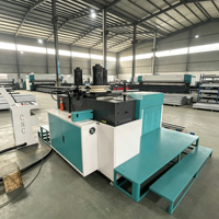 Machine de pliage automatique de profilés métalliques CNC avec capacité de 400 mm pour la fabrication de rampes, de cadres de véhicules et de supports CVC
