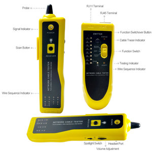Cable Detector Tracer Diagnose Tone <b>Car</b> Repair Tool Kit Wire Tracker Tracer Line Finder LAN Network Cable <b>Tester</b> - Product Image 3