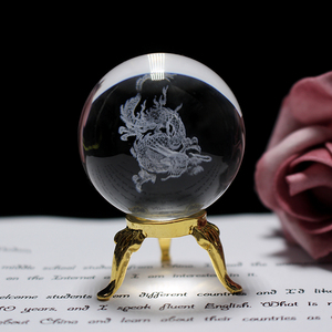 Mini Dragon-bola <span class=keywords><strong>de</strong></span> cristal para <span class=keywords><strong>grabado</strong></span> 3D, Bola <span class=keywords><strong>de</strong></span> <span class=keywords><strong>cuarzo</strong></span> transparente, esferas <span class=keywords><strong>de</strong></span> cristal, artesanal - Product Image 2