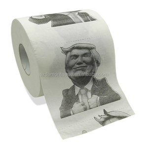 دامون-الأنسجة ترامب/أوباما/البنكنوت الجدة مخصص المطبوعة مضحك تنقش ورق تواليت لفة - Product Image 1