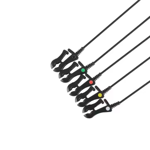 Medische Accessoires Patiënt <span class=keywords><strong>Ecg</strong></span> Kabel Klimop 7800 Koolstofvezel 5 Lead Iec Pinch <span class=keywords><strong>Ecg</strong></span> Draad Kabel - Product Image 3