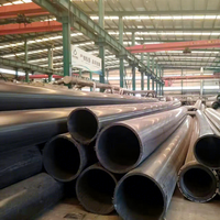 Tube anti-usure UHMWPE résistant aux basses températures de la marque Haohua, modèle DN273, épaisseur et longueur personnalisables pour les régions froides et les mines en plein air.