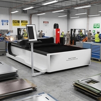 Tek Tabla 3kw Fiber CNC Sac Metal Lazer Kesim Makinesi Otomatik Odaklama 3015 Çelik Alüminyum Levha Lazer Kesici