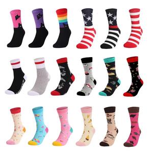 Colección Jacquard, los calcetines informales más vendidos para hombres y mujeres, regalo de vacaciones del Día DE LA Independencia transfronterizo, diseño de perro gato arcoíris - Product Image 5