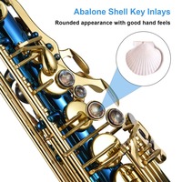 Laiton Gravé Mib E-Flat Alto Saxophone Sax Abalone Shell Boutons Instrument à vent avec étui Gants Nettoyage Tissu Ceinture Brosse