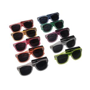 Gafas de luz Led de transparencia inalámbrica que brillan en la oscuridad gafas de neón Rave para fiesta Rave EDM Halloween Navidad con cable - Product Image 4