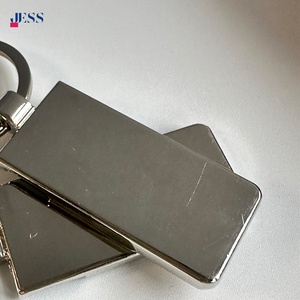 ของขวัญของที่ระลึกพวงกุญแจเปล่าแบบกำหนดเองพวงกุญแจโลหะหนังแบบพกพาจำนวนมาก - Product Image 6