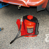 Cric hydraulique à air de 30 tonnes avec base antidérapante pour l'utilisation en atelier de crics de voiture