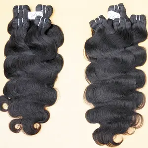 28 34 50 Inches Raw Indian Human Hair Body Wave Peruvian Bundles With Frontal Hair Virgin Hair Bundles Malaysian Set Body Wave