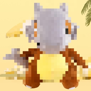 Peluches <span class=keywords><strong>Pokémon</strong></span> Cubone unisexe géantes en gros, grandes poupées pour machine à griffes, jouets en peluche de personnages de dessins animés pour enfants - Product Image 5