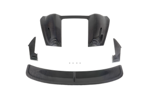 Nouvelle aile de becquet arrière en Fiber de carbone pour Porsche <span class=keywords><strong>Boxster</strong></span> 981/Cayman <span class=keywords><strong>718</strong></span> mise à niveau vers <span class=keywords><strong>Spyder</strong></span> Spoiler - Product Image 2