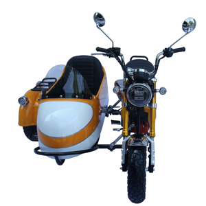 Motocicleta Triciclo de Combustible de <span class=keywords><strong>125cc</strong></span> con Sidecar, Motocicleta de Tres Ruedas Internacional de 4 Velocidades, Otros <span class=keywords><strong>Triciclos</strong></span>, Triciclo para Adultos - Product Image 1