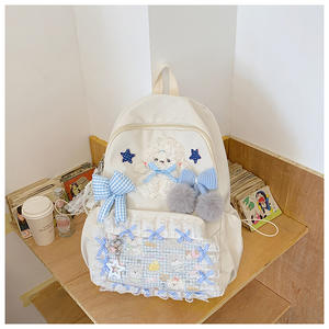 Sac à dos scolaire en PVC résistant à l'<span class=keywords><strong>eau</strong></span>, nouveau design, mignon et élégant, capacité 20-36L, <span class=keywords><strong>prix</strong></span> de gros, vente chaude - Product Image 5