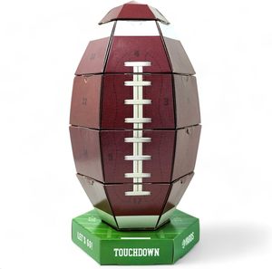 <span class=keywords><strong>Calendrier</strong></span> de l'<span class=keywords><strong>Avent</strong></span> en forme de ballon de football <span class=keywords><strong>3D</strong></span> (à l'échelle) avec 24 portes pour les loisirs créatifs, excellent cadeau pour les fans de football - Product Image 2