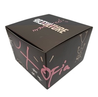 Boîte en carton ondulé de couleur personnalisée pour l'expédition de casquettes, boîte d'emballage pour casquettes de baseball, boîtes à chapeaux