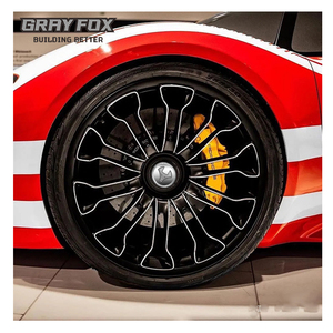 GRAYFOX Jantes noires forgées personnalisées 5x120 5x112 5x113.4 17 18 19 pouces Jantes forgées pour Porsche 911 918 917 <span class=keywords><strong>Concept</strong></span> 2019 - Product Image 1