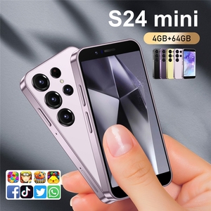 批发S24迷你安卓5g智能手机新设计八核中央处理器3G/4g双sim卡GSM高清屏幕分辨率LTE英文代码 - Product Image 6