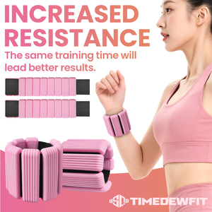 Gelang Pemberat Latihan Yoga Pilates Silikon Isi Besi, Logo Kustom, MOQ Rendah, 2lb/4lb, Dapat Disesuaikan, untuk Pergelangan Tangan dan Pergelangan Kaki - Product Image 2