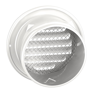 201 נירוסטה כיסוי גשם עגול אוורור צינור אוויר צינור פליטה פליטה כובע עבור מערכת hvac - Product Image 3