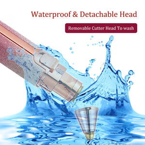 Depiladora Eléctrica Recargable 2 en 1 para Cejas, Cuerpo y Rostro, con Forma de Lápiz Labial, Mini Depiladora Indolora - Product Image 6