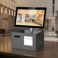 Terminal de Recepción Inteligente con Pantalla Táctil de 15.6 Pulgadas para Hotel, Kiosco de Autoservicio de Registro, Reproductor Multimedia, SDK OEM, Multi-OS
