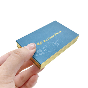 Cartes de visite et cartes postales personnalisées avec logo de marque, impression en relief, double face, couleur pleine, remerciements - Product Image 3