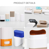 Tube en plastique personnalisé avec logo pour crème solaire, déodorant stick, shampoing, baume à lèvres, 40g, emballage rechargeable, vente en gros