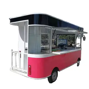 畅销2021热卖食品烹饪车冰淇淋汽车移动食品亭移动食品卡车在中国