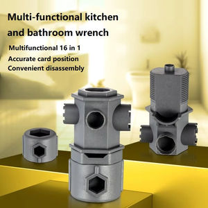 Alles-In-Één Kraan Beluchter Sleutel Gereedschap Kraan Sleutel Sanitair Verwijderingsmondstuk Sanitair Reparatie Tool - Product Image 3