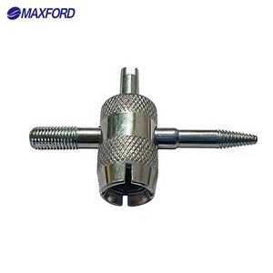 Outil de réparation de pneus de vélo MAXFORD, outil de nettoyage de pneus, outil de démontage de valve, tournevis 4 voies pour pneus de voiture et camion, extracteur de noyau de valve - Product Image 3