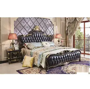 2021 Great Varieties Furniture Classic Luxury Bedroom Set Italian Style Beds