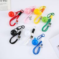 Accessoires de pickleball : Mini porte-clés et pendentif de sac à dos à motif à pois, style sportif, cadeau sportif