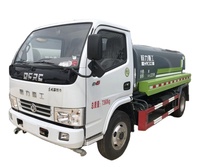 Camion de pulvérisation d'eau Dongfeng 4x2 avec 3000 litres 4000 litres 5000 litres camion-citerne d'eau