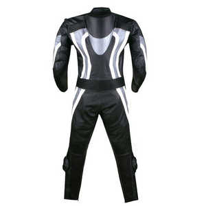 Nouvel arrivage d'uniforme de <span class=keywords><strong>moto</strong></span> en <span class=keywords><strong>cuir</strong></span> véritable Combinaison de course imperméable à l'eau Vestes de <span class=keywords><strong>moto</strong></span> anti-chute - Product Image 2