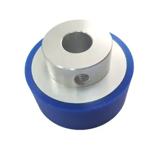 Сверхмощные полиуретановые резиновые колеса для оборудования для обработки материалов