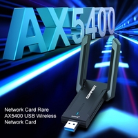 COMFAST 972AX 5400Mbps WiFi6 Adaptateur de carte réseau sans fil USB sans pilote, disponible en stock pour le dropshipping
